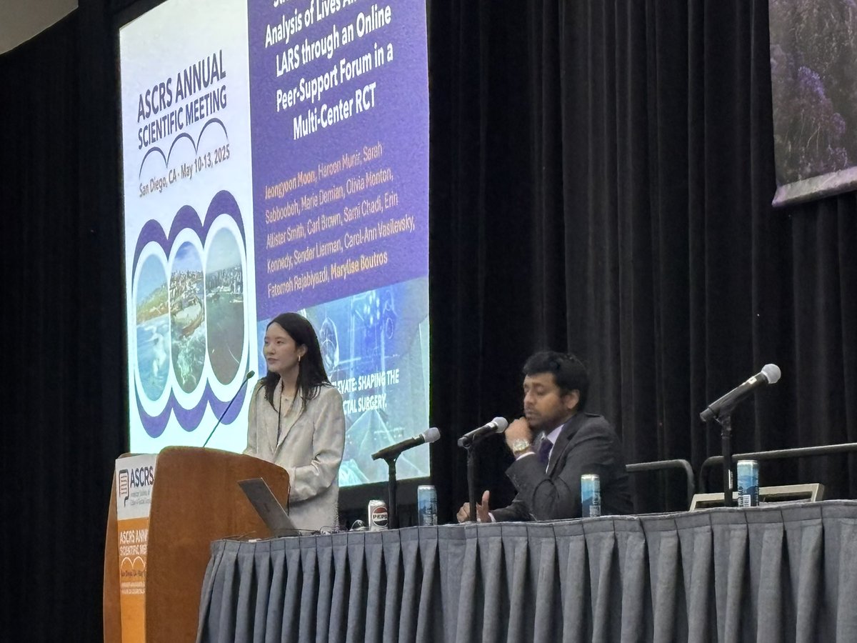 LARSCollaborative (@larscollab8950) on Twitter photo Congratulations <a href="/Jenny_MoonJ/">Jenny Moon</a>! ASCRS Best Paper Award for your presentation <a href="/ASCRS_1/">ASCRS_1</a> “Exploring Self Management Strategies: A Qualitative Analysis of Lives Affected by LARS Through an Online Peer Support Forum in a Multi-Center RCT”. <a href="/BoutrosMarylise/">Marylise Boutros</a> <a href="/demian_marie/">Marie Demian</a> Congratulations <a href="/Jenny_MoonJ/">Jenny Moon</a>! ASCRS Best Paper Award for your presentation <a href="/ASCRS_1/">ASCRS_1</a> “Exploring Self Management Strategies: A Qualitative Analysis of Lives Affected by LARS Through an Online Peer Support Forum in a Multi-Center RCT”. <a href="/BoutrosMarylise/">Marylise Boutros</a> <a href="/demian_marie/">Marie Demian</a>