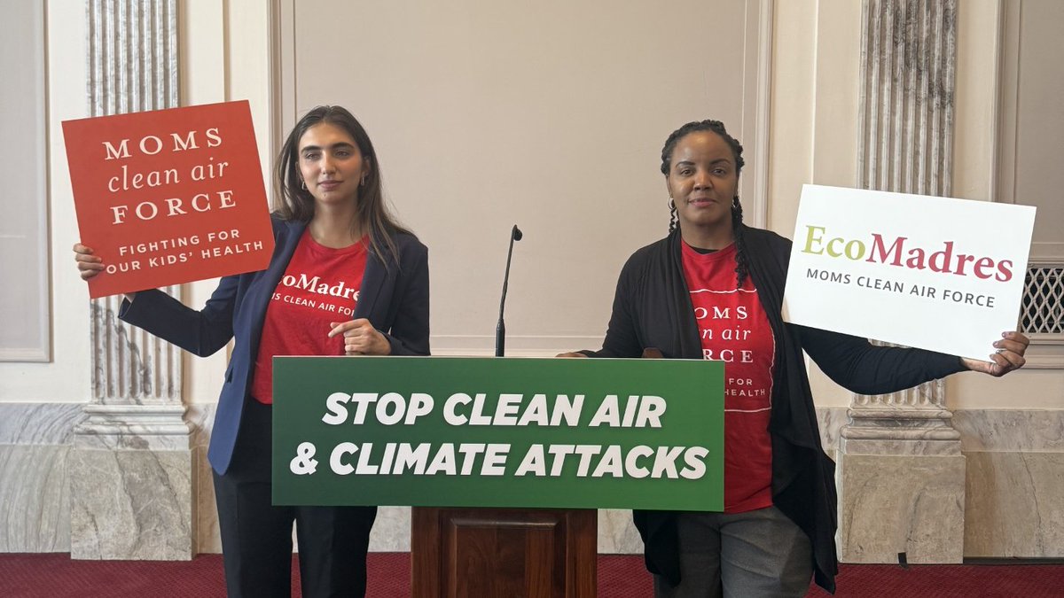 Congress has launched a full-on attack on clean energy and climate progress—targeting funding for electric school buses, local pollution cuts, and clean energy jobs.

Moms across the country are standing strong to protect our kids from dirty air. 💪🌎