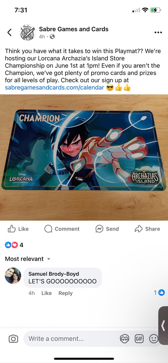 Chef-tover (@nwestover) on Twitter photo A store nearby announced their set champs for the first time today on a date outside the legal timeframe and a whole new set will be legal. 😂 #Lorcana <a href="/DisneyLorcana/">Disney Lorcana</a> <a href="/RavensburgerNA/">Ravensburger North America</a> A store nearby announced their set champs for the first time today on a date outside the legal timeframe and a whole new set will be legal. 😂 #Lorcana <a href="/DisneyLorcana/">Disney Lorcana</a> <a href="/RavensburgerNA/">Ravensburger North America</a>