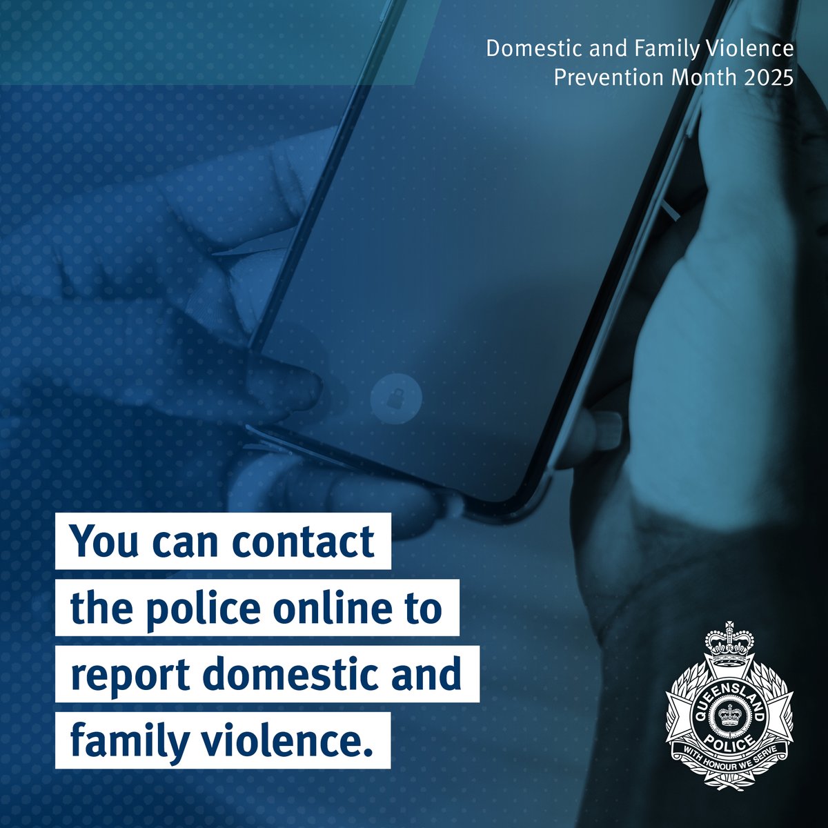 QldPolice's tweet photo. Head to https://t.co/5rj0zqI4WL to reach out.
#DFVPM2025 #endDFV https://t.co/mlePjn9wzF