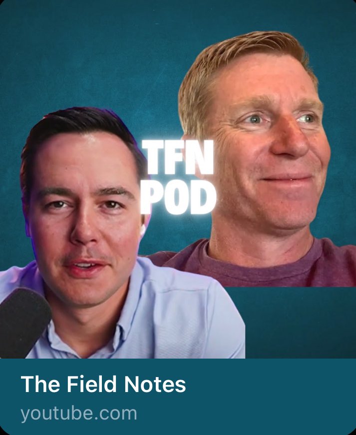 max_gagliardi's tweet photo. There is no guide, only field notes

TFN podcast first episode is out!

YT link in the replies https://t.co/luPwy3RZtb