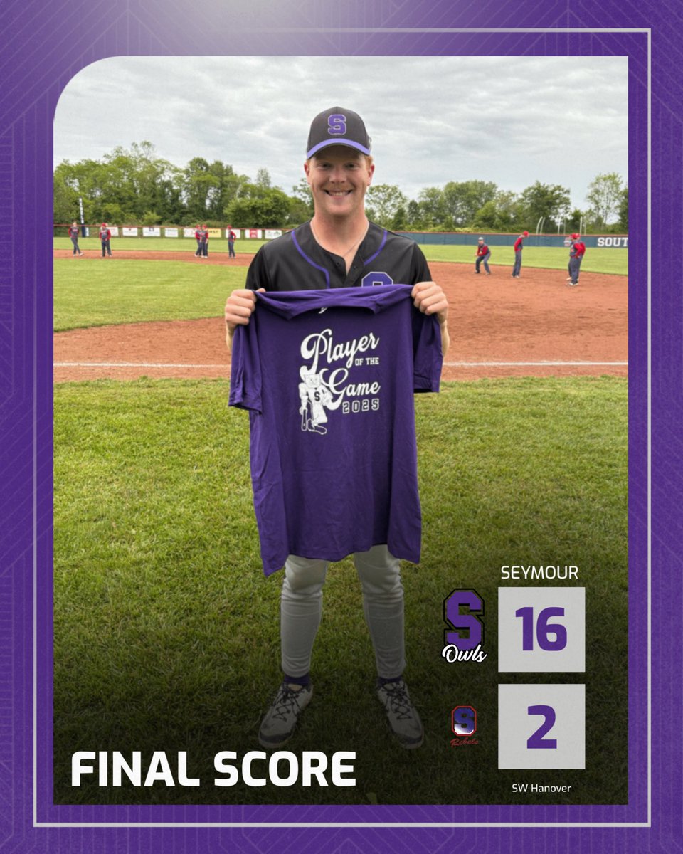 The Owls move to 17-6 with a road victory! 

Braden Richey threw a complete game and struck out 14.

Mikey Wright (POTG) had a big night at the plate with three hits. Ty Nicholson had two hits. Braden Richey also added a double and was on base each time. 

#GoOwls 🦉