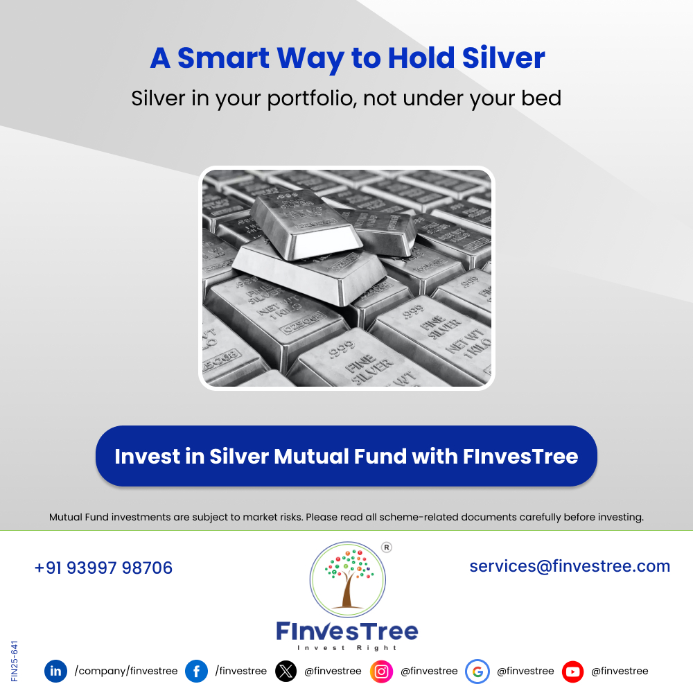 finvestree's tweet image. Looking to hedge against volatility?

Silver could be your answer!

Diversify your portfolio with silver — a time-tested asset with growth potential.

#InvestInSilver #FInvesTree #DiversifyYourWealth #SmartChoices