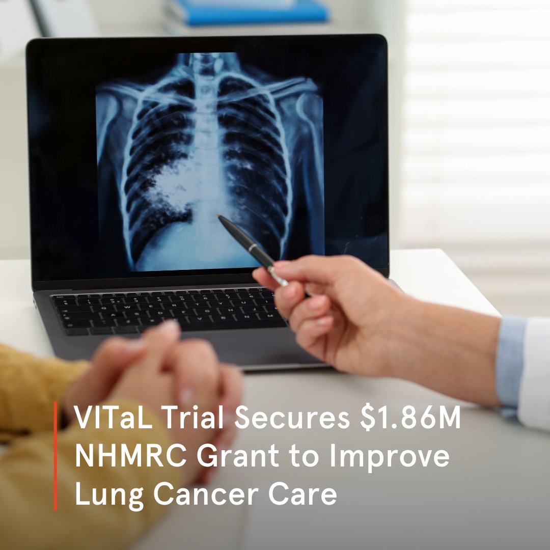 NHMRC CTC (@trialscentre) on Twitter photo #ResearchNews The #VITaLTrial has received $1.86M #NHMRC Grant to explore lung-sparing radiation therapy for #LungCancer patients. Led by Prof <a href="/paul_keall/">Paul Keall</a> at the <a href="/imagexinstitute/">Image X Institute</a> and co-ordinated by the <a href="/TrialsCentre/">NHMRC CTC</a>, this RCT aims to improve QoL & treatment outcomes. 👏🫁 #ResearchNews The #VITaLTrial has received $1.86M #NHMRC Grant to explore lung-sparing radiation therapy for #LungCancer patients. Led by Prof <a href="/paul_keall/">Paul Keall</a> at the <a href="/imagexinstitute/">Image X Institute</a> and co-ordinated by the <a href="/TrialsCentre/">NHMRC CTC</a>, this RCT aims to improve QoL & treatment outcomes. 👏🫁
