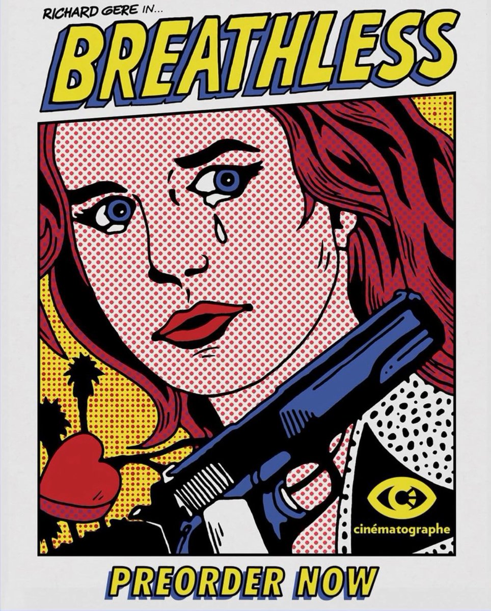 Travis Woods (@aheartofgould) on Twitter photo I recorded a new commentary track for the 4K release of a film that means more to me than nearly any other—Jim McBride’s 1983 version of BREATHLESS!
Out now via <a href="/cine_matographe/">Cinématographe Films</a>/ <a href="/VinegarSyndrome/">Vinegar Syndrome</a>.
Cop it at the link in the QT. I recorded a new commentary track for the 4K release of a film that means more to me than nearly any other—Jim McBride’s 1983 version of BREATHLESS!
Out now via <a href="/cine_matographe/">Cinématographe Films</a>/ <a href="/VinegarSyndrome/">Vinegar Syndrome</a>.
Cop it at the link in the QT.