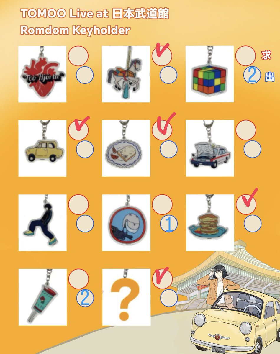 TOMOOグッズ