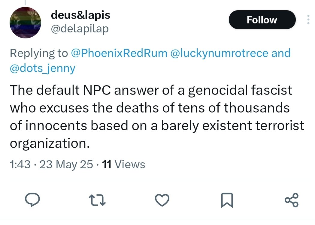 It's alright everyone.. we can all rest easy. Hamas are "barely existent" according to this 🍩. All that Jewish fuss has been blown out of all proportion.