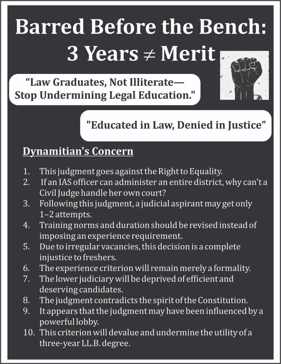 Virendr34321327's tweet photo. #No3YearPracticeRule
#LawStudentsNeedJustice
@PMOIndia 
@MLJ_GoI 
@ABPNews 
@PIBHomeAffairs delhi https://t.co/Fb0A61tgr6
