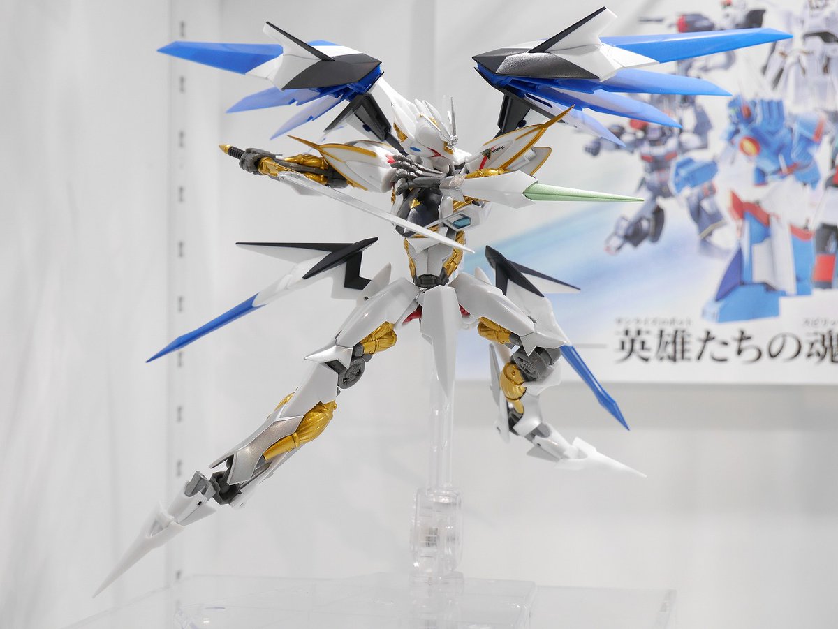 📢『#クロスアンジュ 天使と竜の輪舞』より 主人公機「ヴィルキス」が