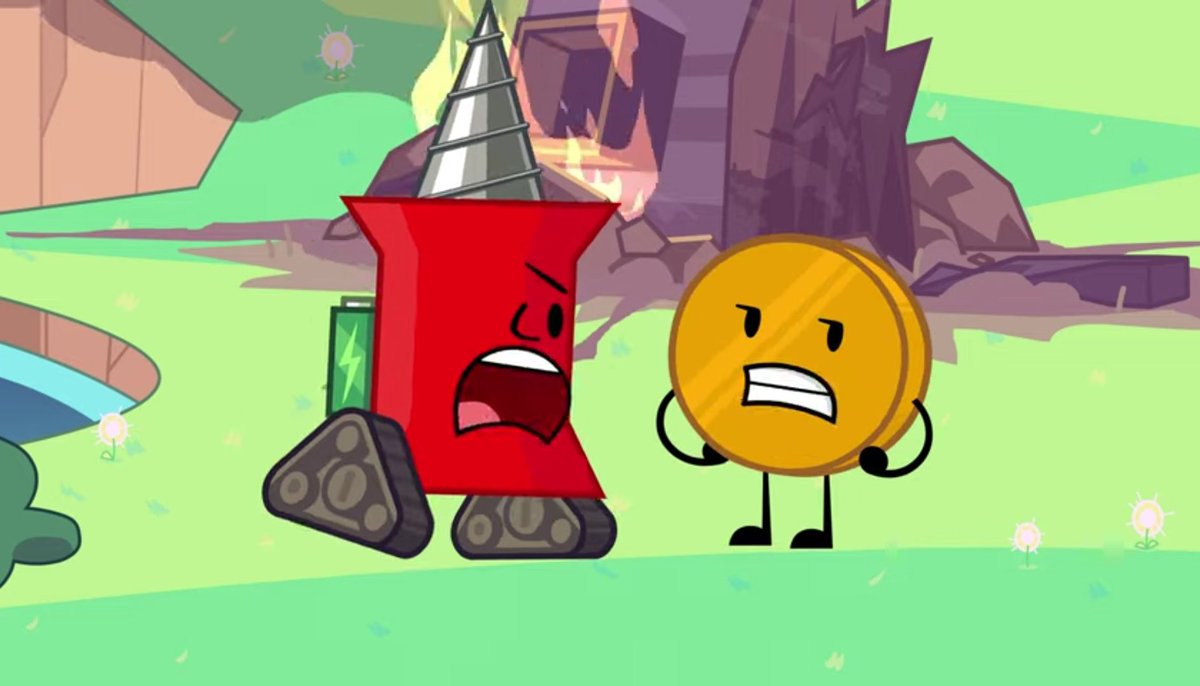 abipolarone's tweet photo. // BFDIA 20

Fighting over wanting to make the other lose with them... Where have I seen it before? https://t.co/fUMDzvlLEX