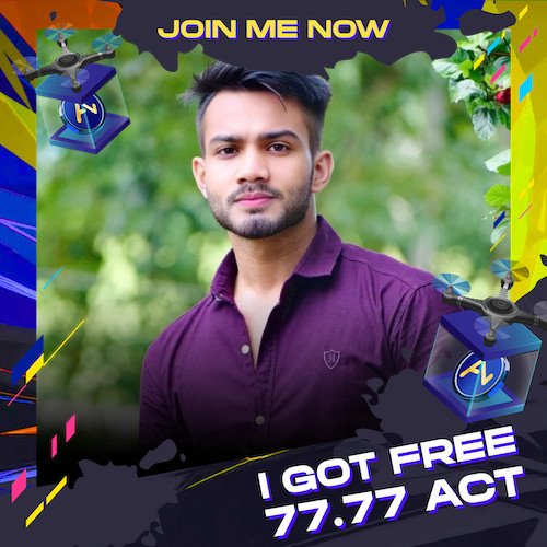 Mahadi5dd's tweet photo. I just received $ACT 77.77 ACT (ACET) for FREE…!!!! from: https://t.co/LQ197JDwjY
All my friends can claim this Too!
you’ll fall in love with the true king of DeFi!
#GetFreeACET #iLoveACET #inACETweTrust #ACTisThePeople https://t.co/Uw3k2lr8E4