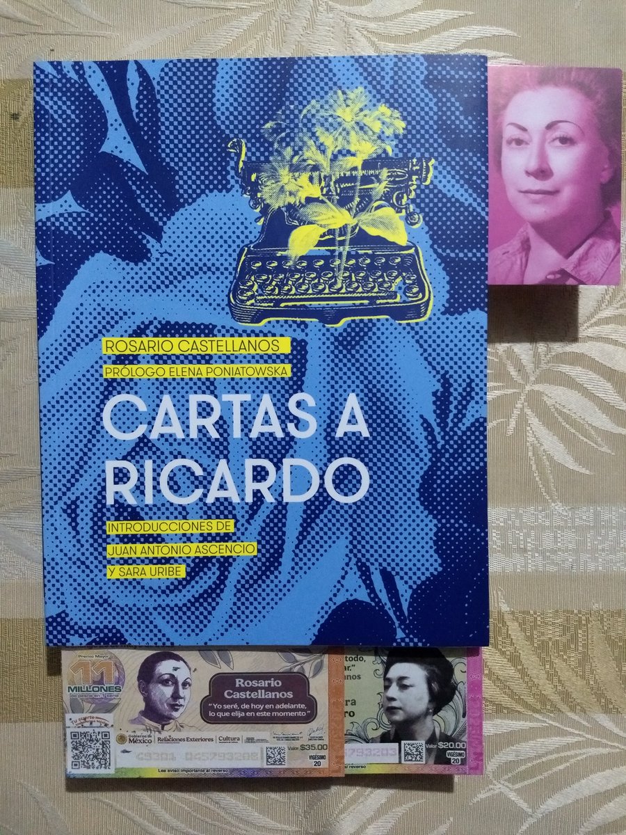 En la cercanía del natalicio de una gloriosa centenaria, hoy le dedicamos la presente entrega del #JuevesdeLibros. 📚
(Ah, y no olviden conseguir el billete de Lotería Nacional conmemorativo, para que la dicha sea doble...✨🍀) 
#FelicesLecturas 
#Rosario100