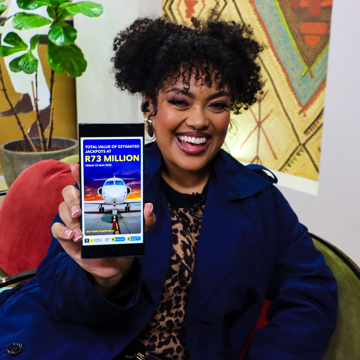 Expresso Show (@expressoshow) on Twitter photo Make this Friday unforgettable when you play #PowerBall & #PowerBallPLUS for R73 MILLION in total estimated jackpots! Play #PowerBall for an estimated R67 MILLION & #PowerBallPLUS for an estimated R6 MILLION today. <a href="/sa_lottery/">#PhandaPushaPlay</a> #ExpressoShow Make this Friday unforgettable when you play #PowerBall & #PowerBallPLUS for R73 MILLION in total estimated jackpots! Play #PowerBall for an estimated R67 MILLION & #PowerBallPLUS for an estimated R6 MILLION today. <a href="/sa_lottery/">#PhandaPushaPlay</a> #ExpressoShow