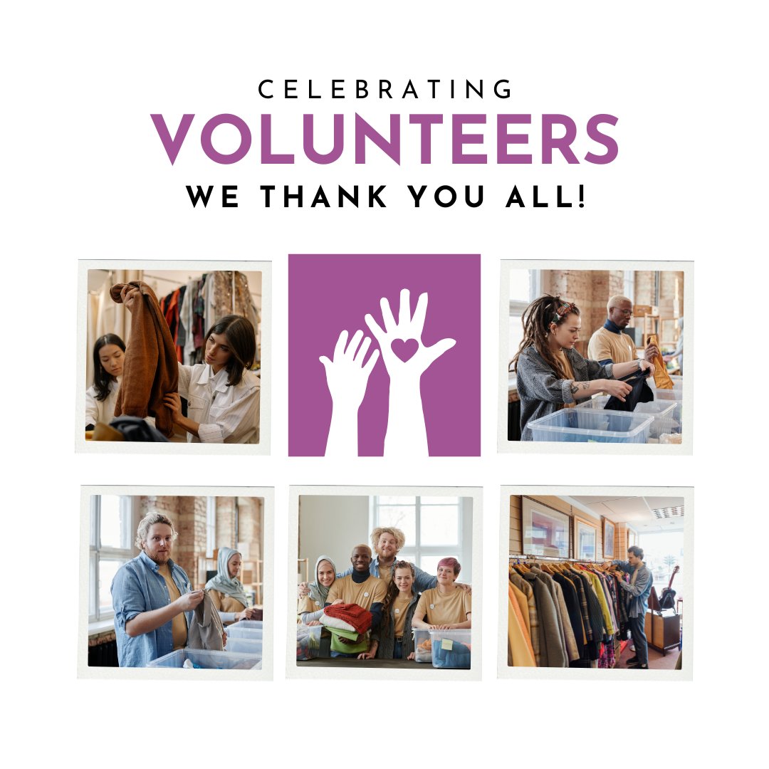 🌟 Volunteer Appreciation 🌟

At Thrive Select Thrift, our volunteers are the heart of it all. ❤️

From sorting to smiles, your energy uplifts our mission and community.

THANK YOU for your time, passion &amp; purpose. We couldn’t do it without you! 💐