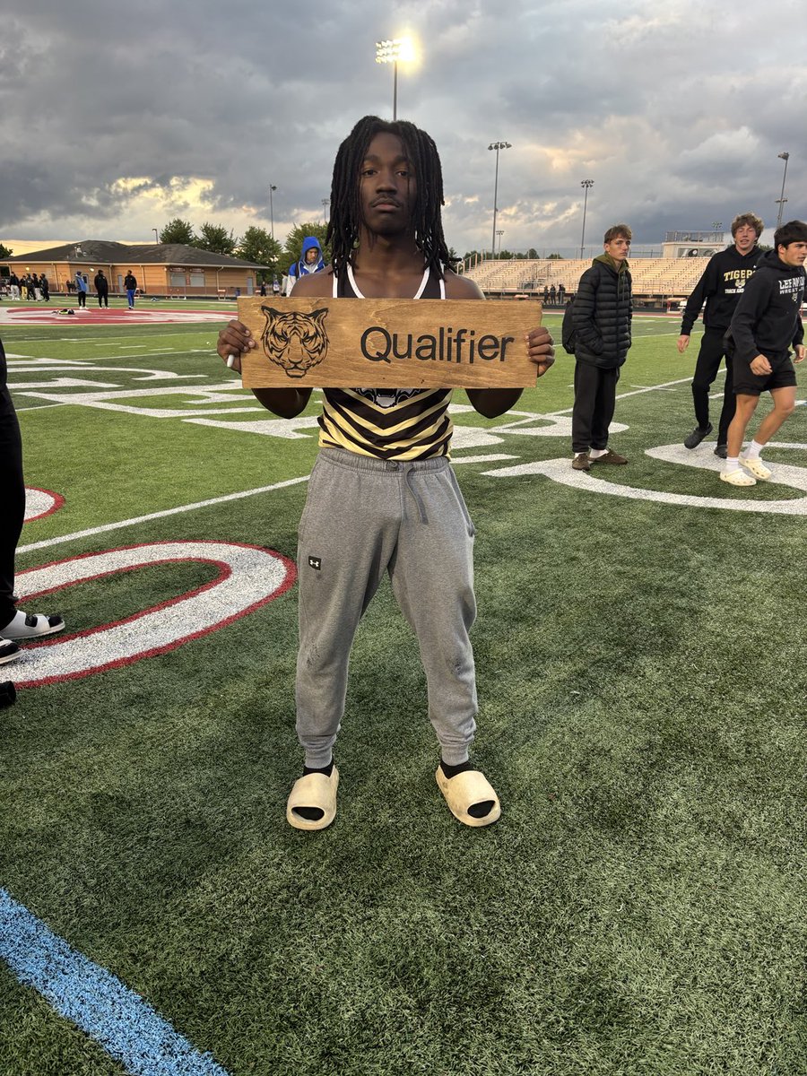 Fishers Sectional Long Jump Champion!! Congratulations Jeremiah!! ⁦<a href="/Will_Willems/">Will Willems</a>⁩ ⁦<a href="/lebanontigers/">Lebanon Tigers</a>⁩ ⁦<a href="/hiatt_william/">William Hiatt</a>⁩