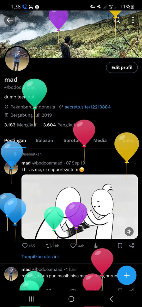 bodooamaad's tweet photo. Makasih banget udah di ingetin. https://t.co/hfbLSu2hEl