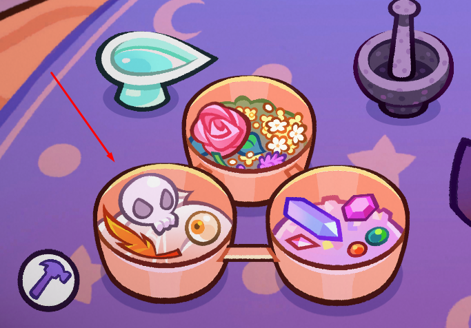 Simya istasyonunda üç inventory var; Mineraller, Bitkiler ve Oddity'ler.

Buna ne kutusu demek lazım; Garipsi? Sihirli? Garabet? Tuhafcık? falan