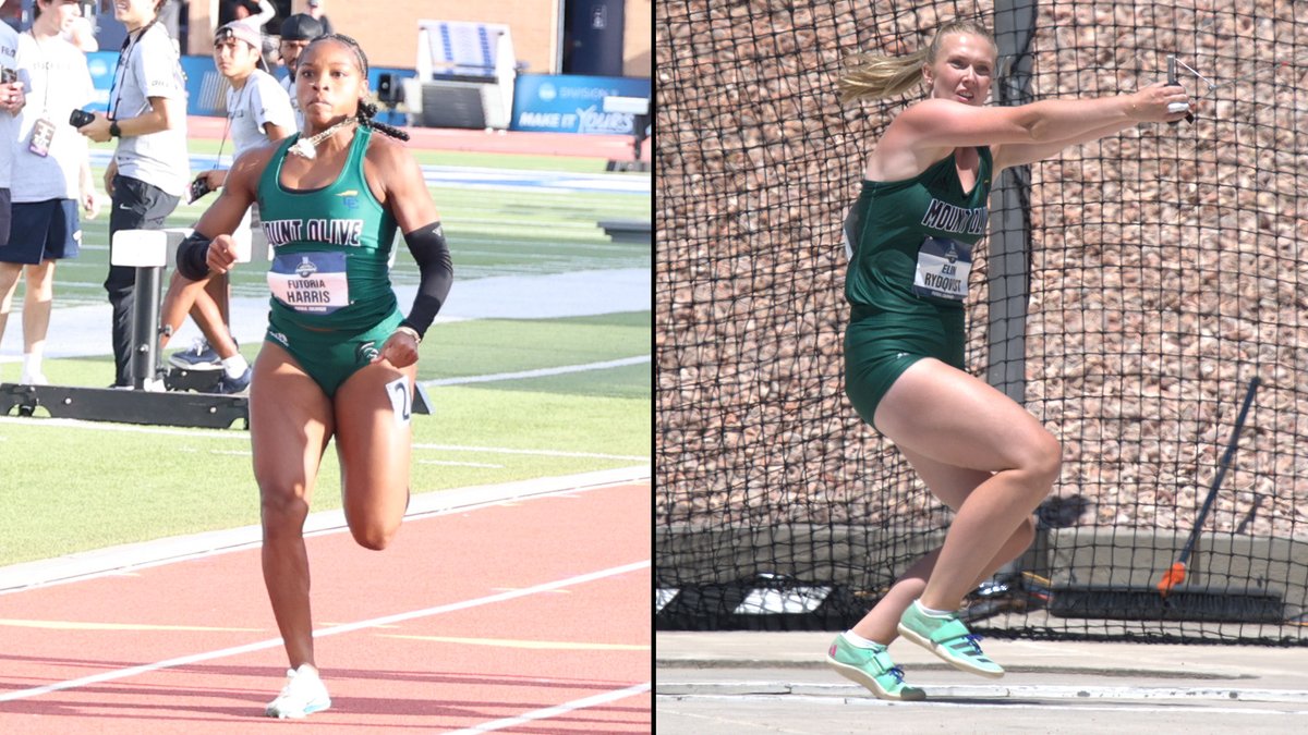 WT&amp;F: Freshman Futoria Harris and sophomore Elin Rydqvist compete on Day 1 of the NCAA Division II National Championships I Harris places 15th overall in the 100 meters; Rydqvist finishes 20th in the hammer throw

🔗bit.ly/4mtiAz3
