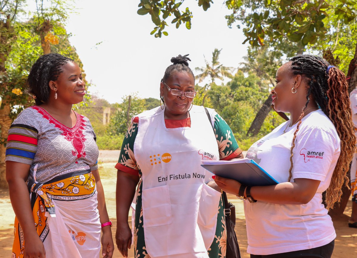 Amref_Kenya's tweet image. Ending obstetric fistula takes more than good intentions, it takes strong partnerships.
This #InternationalDayToEndObstetricFistula, we celebrate our partners:
@MOH_Kenya @MOH_DHP @UNFPA @AMREFFlyingDocs @MPESA_FDN @Amref_NL @BeyondZeroKenya @FDSAfrica @JNJNews
Together, we’ve…