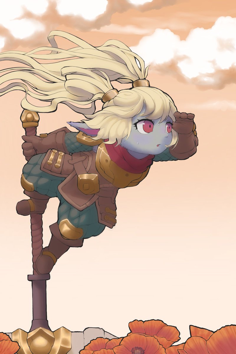 protozuarus's tweet image. Finding something?
#Artoflegends #LeagueOfLegendsFanArt #Poppy