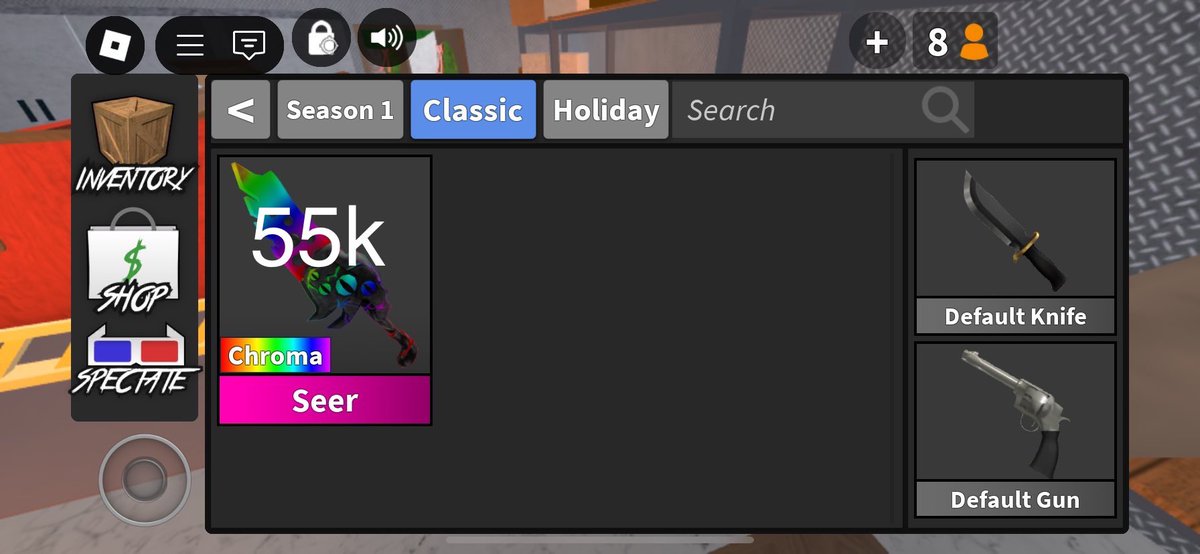 trading mm2 for rhd

not going first (have proofs)
Can use mm/mw if needed