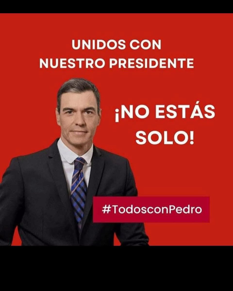 #YoConPedro 
#YosoySocialista 
<a href="/sanchezcastejon/">Pedro Sánchez</a> 
El Mejor Presidente Que Puede Tener España 🇪🇦🇪🇦🌹🌹 
El Si Me Representa 👇