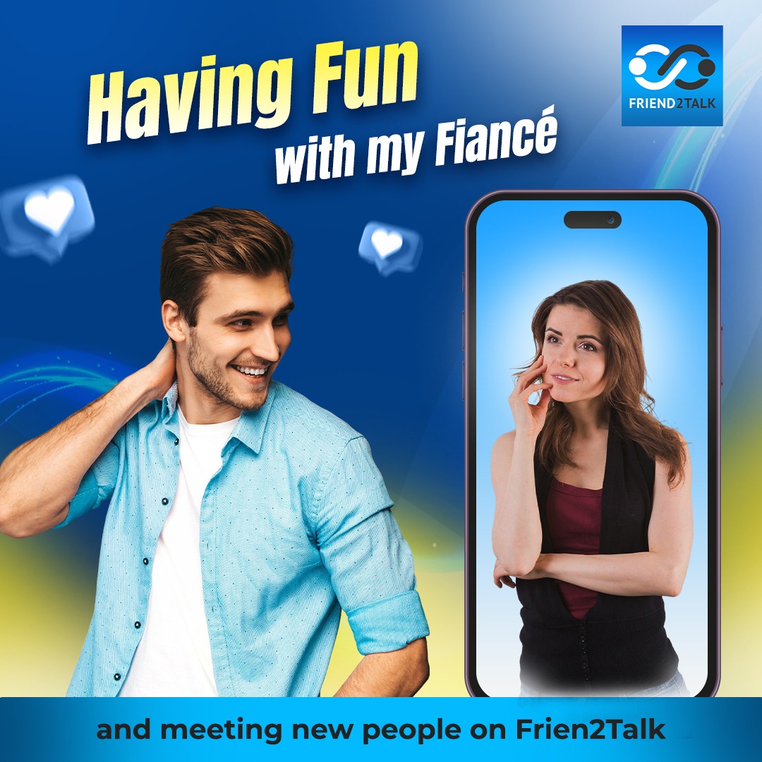 💑 Chilling with my fiancé
 🌍 Still meeting amazing new people
 📱 Only on Friend2Talk
 🎥 Random video chats anytime, anywhere
 ✨ Fun, surprises &amp; real connections: bit.ly/4kQwUkq
#Videocall #Instantchat #Chat #conversations #Connect #Friend2Talk #Talk #Friends