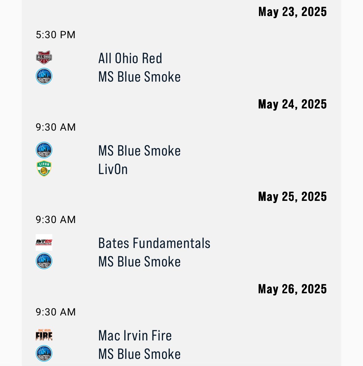 ronmosley26 (@ronmosley26) on Twitter photo I’ll be in Kansas City Tomorrow through Monday at the EYBL Champions League session 3.
<a href="/Truth19111/">The Factory_21stCentury_Coach Q</a> <a href="/BRamseyKSR/">Brandon Ramsey</a> <a href="/ZT17Hoops/">Zak Tyler</a> <a href="/MeanstreetsEYB/">Nike Meanstreets</a> <a href="/NwiRegionHoops/">NWI REGION HOOPS BLOG</a> <a href="/LGreenwellHoops/">LGHoops</a> I’ll be in Kansas City Tomorrow through Monday at the EYBL Champions League session 3.
<a href="/Truth19111/">The Factory_21stCentury_Coach Q</a> <a href="/BRamseyKSR/">Brandon Ramsey</a> <a href="/ZT17Hoops/">Zak Tyler</a> <a href="/MeanstreetsEYB/">Nike Meanstreets</a> <a href="/NwiRegionHoops/">NWI REGION HOOPS BLOG</a> <a href="/LGreenwellHoops/">LGHoops</a>