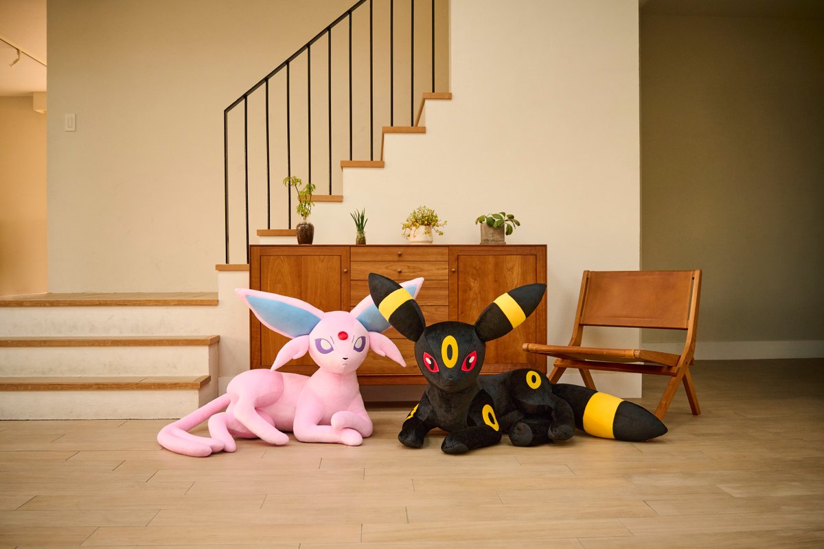 📣本日から注文受け付け開始‼️／ 等身大イーブイフレンズのぬいぐるみ