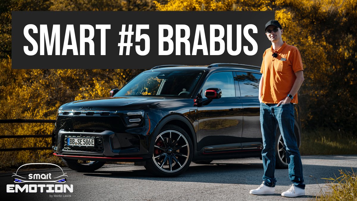 Meine ersten Eindrücke zum smart #5 gibt's jetzt auch auf YouTube. Schaut gerne rein. Außerdem freue ich mich über Vorschläge, wie ich ihn folieren könnte. 👌🏼

youtube.com/watch?v=w6moKl…