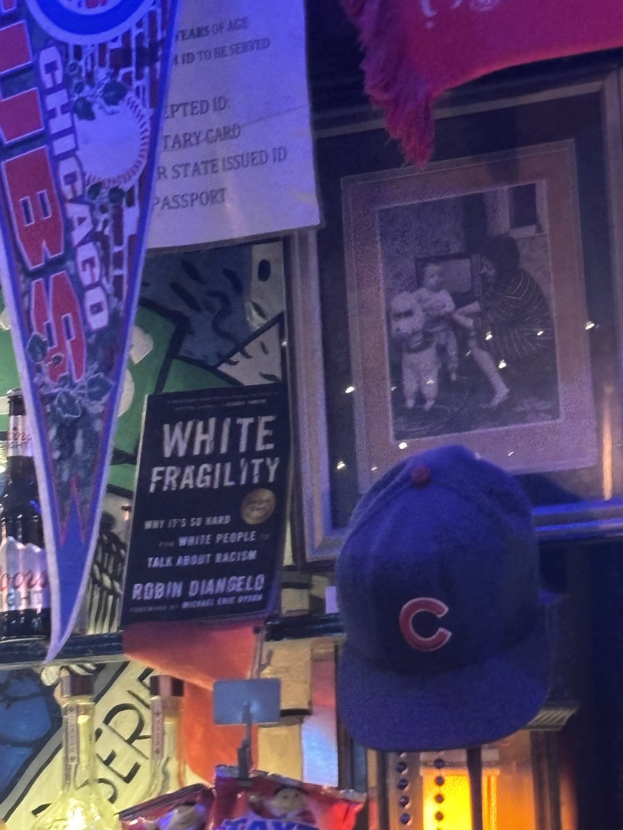 cold 🥑 (@coldhealing) on Twitter photo Why they got White Fragility at the Cubs bar?? Why they got White Fragility at the Cubs bar??