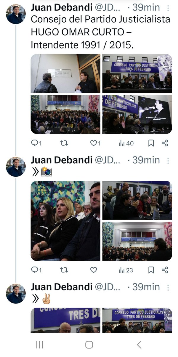 Celebran con orgullo y admiración, 24 años ininterrumpidos del mismo tipo. NO del mismo color político... DEL MISMO TIPO!!! Que dicho sea de paso, literalmente se robó hasta el mobiliario de la intendencia