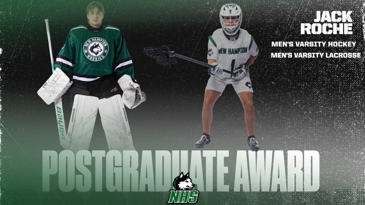 Congratulations to Jack Roche '25 for being the recipient of the Harrison Golden-Mark Tilton Postgraduate Award at our end of the year ceremony tonight!