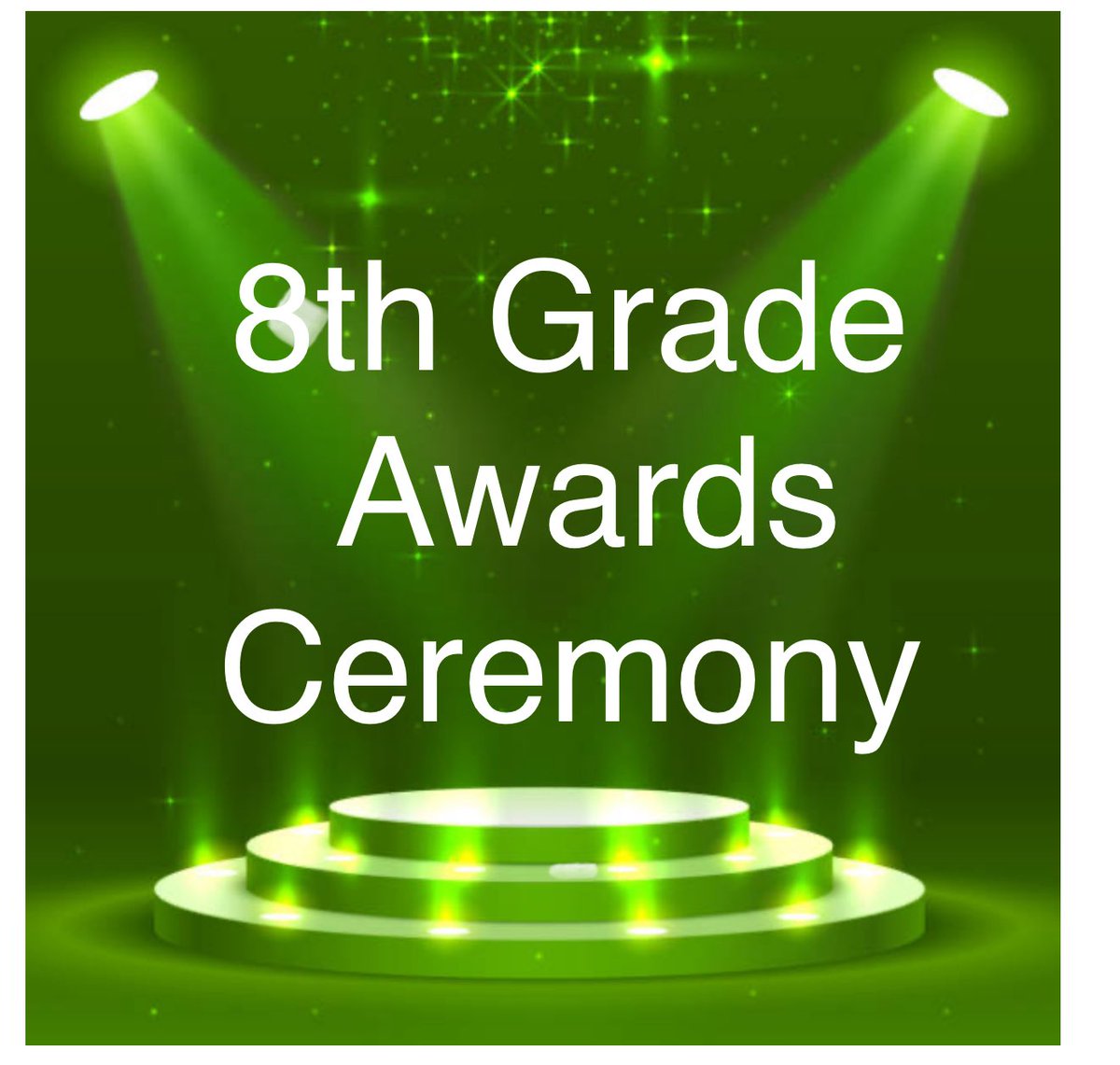 Jordan M. S. 8th Grade Awards Ceremony! Wishing all my former 6th Grade babies the best this world has to offer! 💚💚💚 #LearnersAtWork
