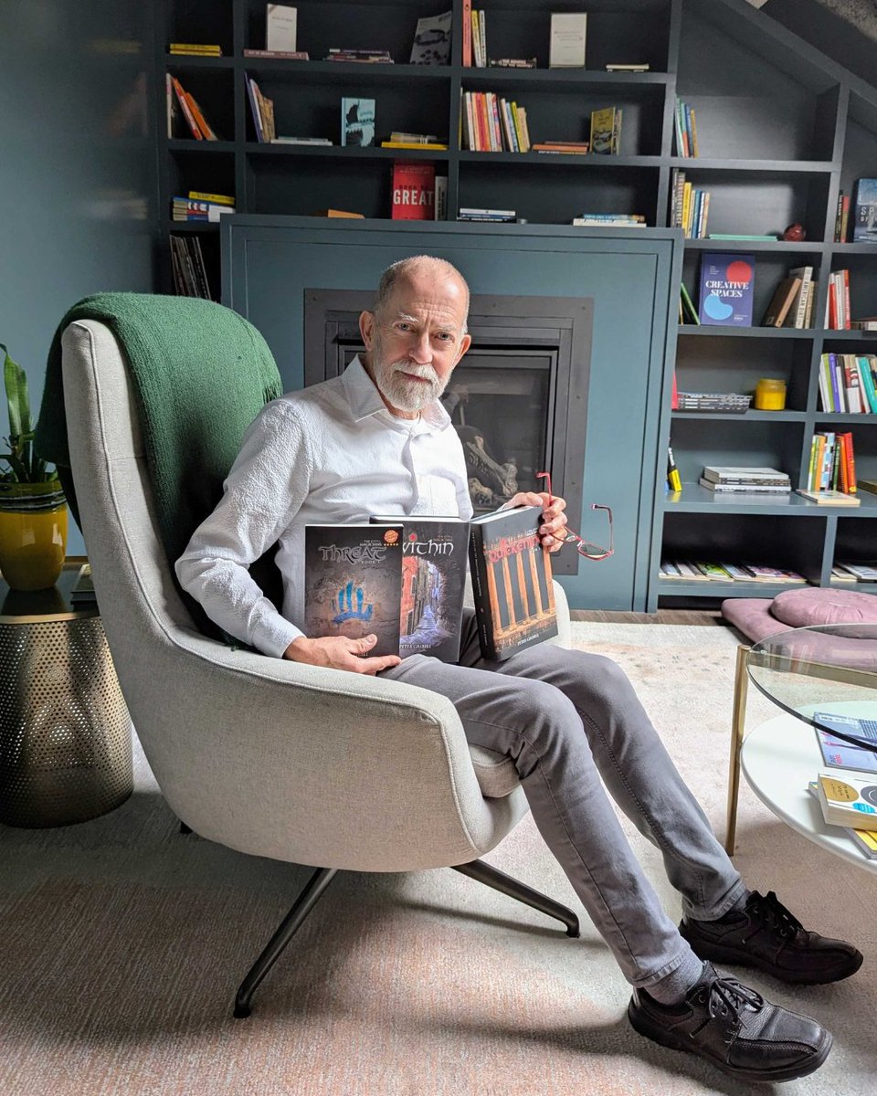 tellwelltalent's tweet photo. ๐ Weโre thrilled to share some exciting newsโPeter Gribble has won a Gold Medal at the BookFest Awards in the Literary Sci-Fi & Fantasy category for his incredible book, "Within"! ๐๐
#TellwellBooks #BookRecommendations #BookFestAwards #TellwellAuthor
#TellwellPublishing https://t.co/iZG1hazhY9