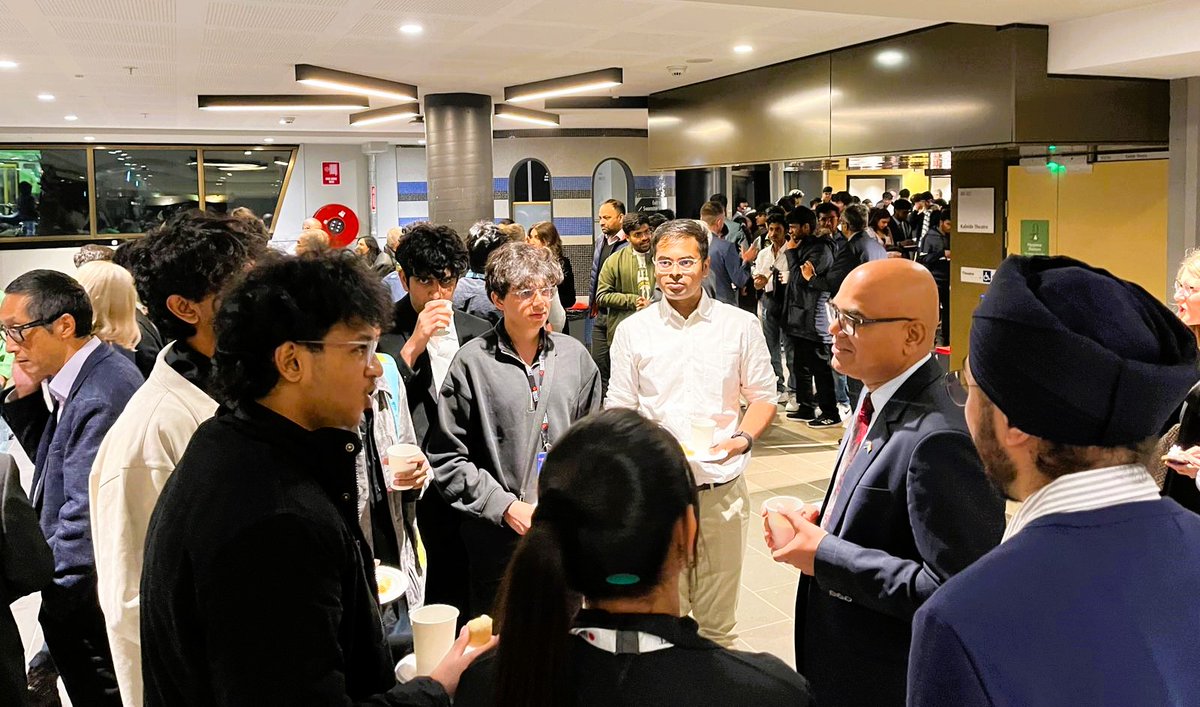 India in Melbourne (@cgimelbourne) on Twitter photo Empowering the future leaders through world-class learning and partnership!
A vibrant orientation & networking evening at <a href="/RMIT/">RMIT University</a> marking the visit of second cohort of Indian students under the BITS-RMIT Higher Education Academy and dual degree programme.
Consul General Dr. Sushil Empowering the future leaders through world-class learning and partnership!
A vibrant orientation & networking evening at <a href="/RMIT/">RMIT University</a> marking the visit of second cohort of Indian students under the BITS-RMIT Higher Education Academy and dual degree programme.
Consul General Dr. Sushil
