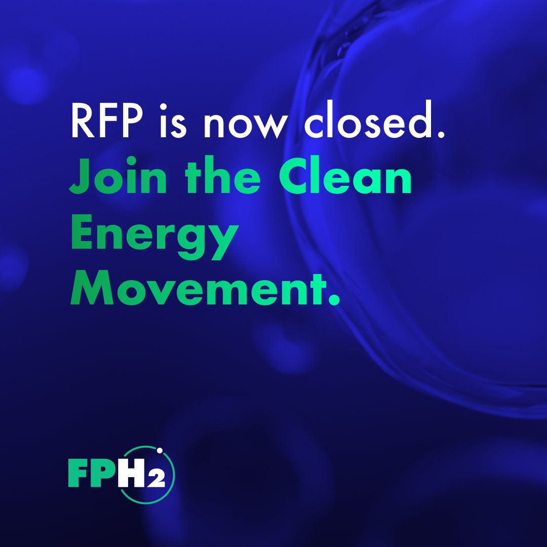 ⚡️RFP CLOSED ⚡️
Submissions are in.
We launched our first h2 supply RFP to catalyze public-sector access to clean fuel. The market is ready, and so are we.🫧
Our goal remains clear: to deliver reliable, competitively priced hydrogen across CA—and excited to help build it.🌱🌀