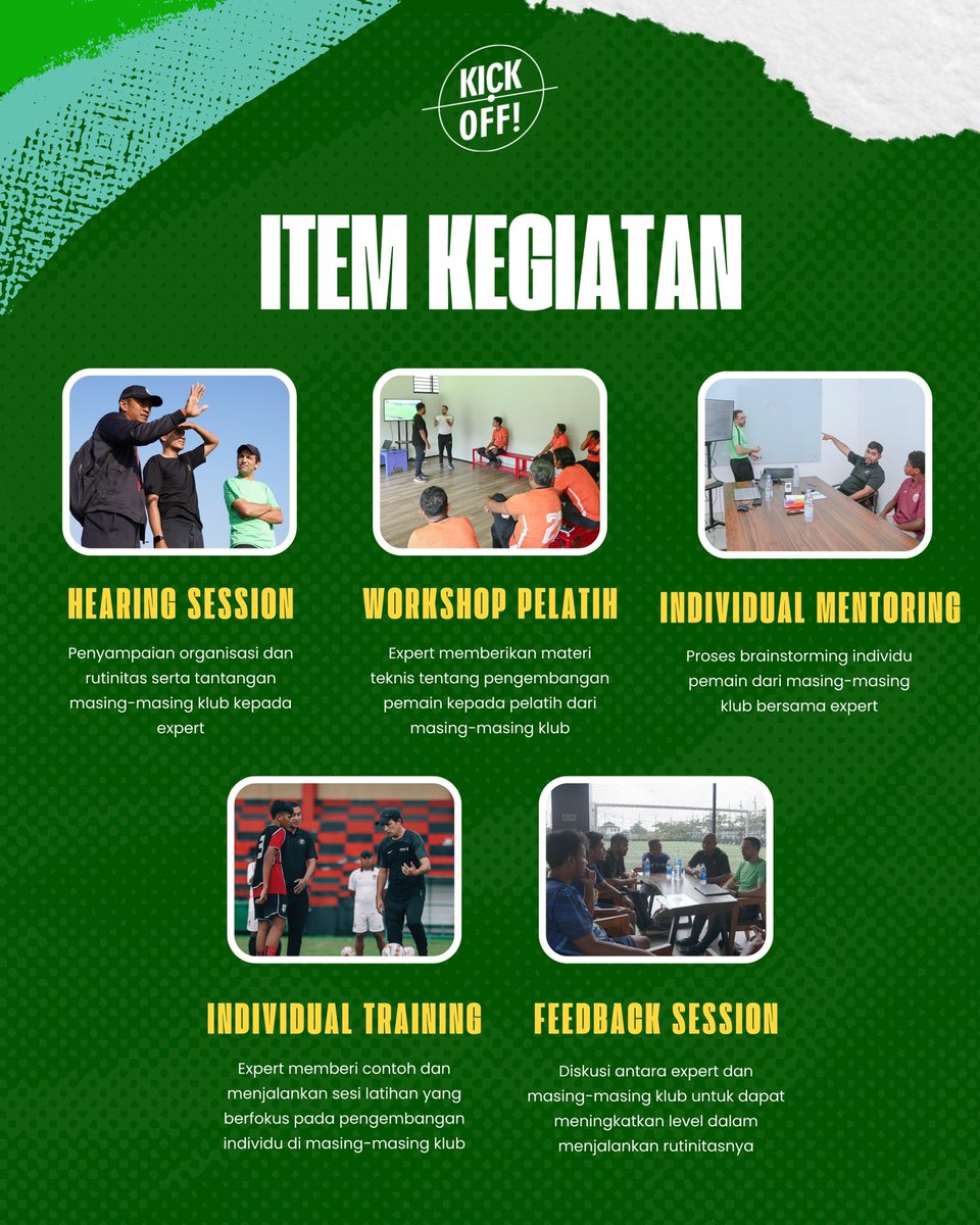 kickoffid's tweet image. Banyak kegiatan yang didapatkan oleh klub selama kunjungan dari kami. Salah satunya terlampir di video saat kami menjalani Club Visit di PSS Sleman

#kickoffmethod #ekkonomethod #Individualdevelopment
