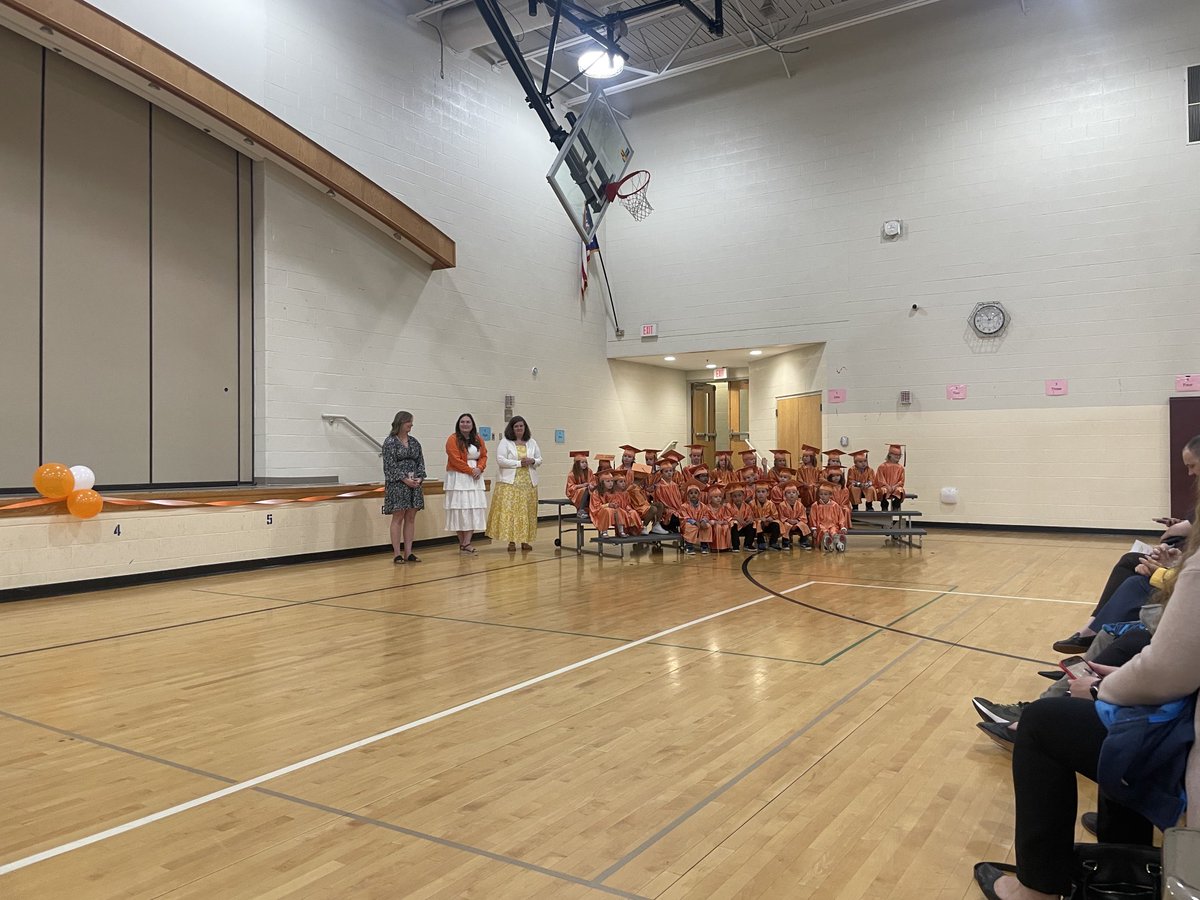 GoBucksSuper's tweet photo. How great was this? Little Bucks Pre School Graduation today! Congratulations to all of the grads and their families. Thank you teachers, staff, and Ms Rivera. Buckeye Class of 2038! https://t.co/PXoGq9vKmS