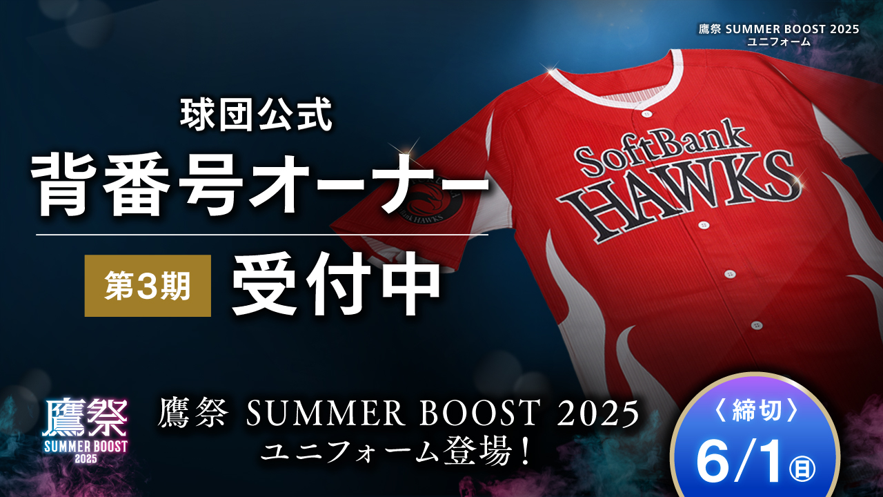 ホークス　HAWKS 背番号なし　L プロコレクション ソフトバンクホークス誕生20周年 特別