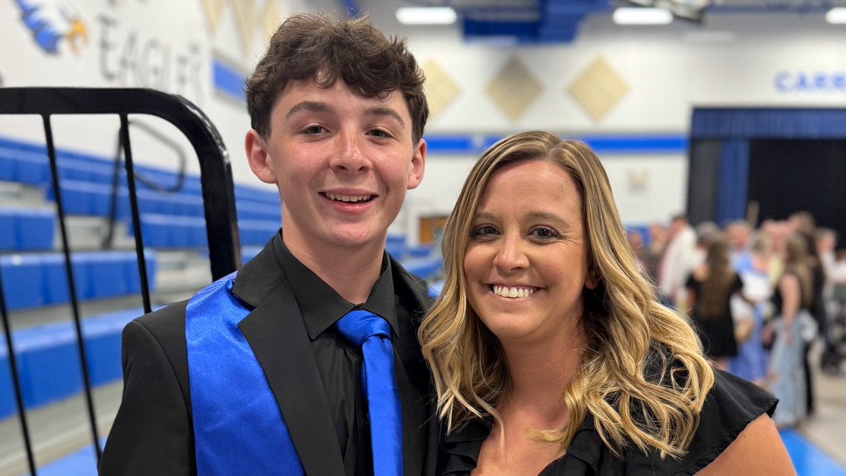 And just like that..my 8th graders have GRADUATED.. 😭😭 I am beyond proud of this group. You all truly turned a hallway filled with chaos and a new AP into a family. We have made some unforgettable memories this year. 🖤💙🦅#loveyoumeanit #PDAorhorseplay #worththedrive #eagleway