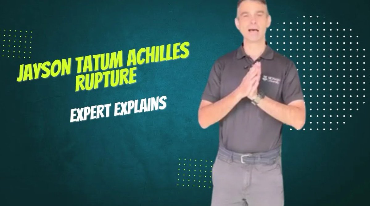 Why do Achilles tendons rupture during submaximal  step-backs? 🤔 

In my latest video, I break down cases like Jayson Tatum &amp; Guy Sebastian—and the role of tendon fluid dynamics

Plus, stay tuned for a series on post-rupture elongation

youtube.com/watch?v=vGiNkR…