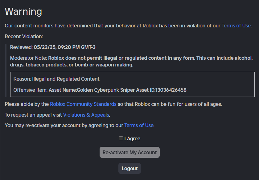 There goes my Limited Golden Sniper...