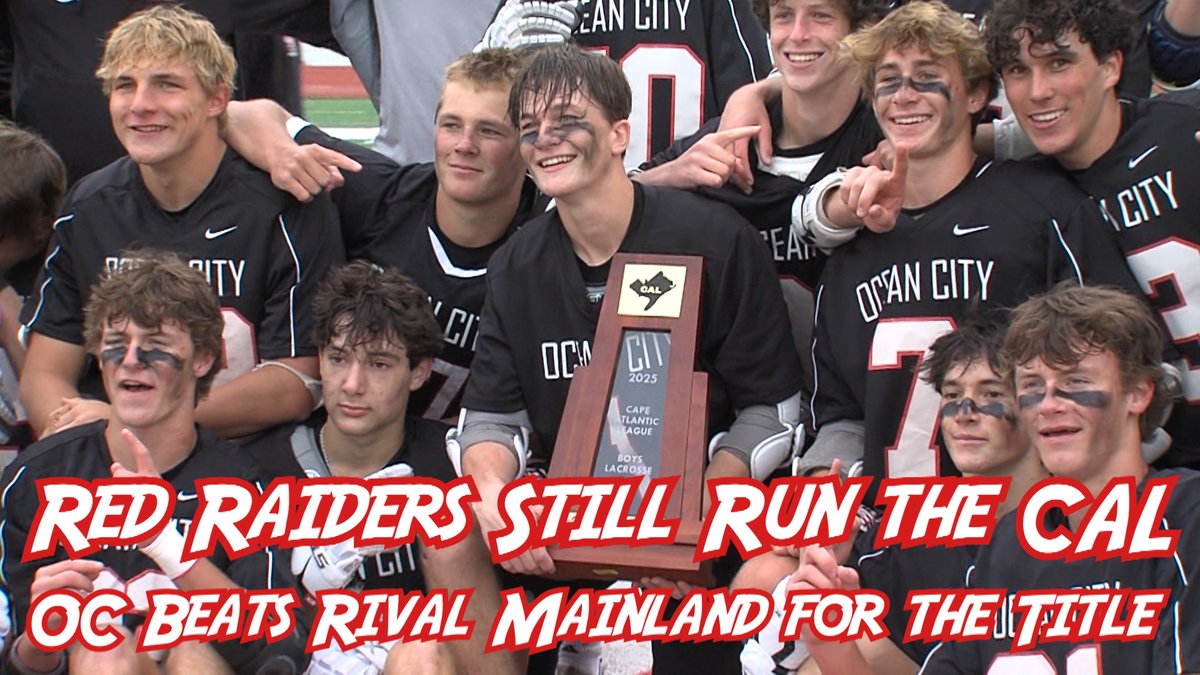 Jersey Sports Zone (@jsz_sports) on Twitter photo The Red Raiders STILL run the CAL! ๐ค Ocean City holds off Mainland to capture yet another ๐.
Highlights + interviews are now posted โคต๏ธ
jerseysportszone.com/watch-thursdayโฆ
<a href="/OC_Lax/">๐ข๐ฐ๐ฒ๐ฎ๐ป ๐๐ถ๐๐ ๐๐ฎ๐ฐ๐ฟ๐ผ๐๐๐ฒ</a> | <a href="/OCRedRaiders/">OCNJSD Athletics</a> | <a href="/CAL_LiveSports/">Cape-Atlantic LIVE Sports Media</a> The Red Raiders STILL run the CAL! ๐ค Ocean City holds off Mainland to capture yet another ๐.
Highlights + interviews are now posted โคต๏ธ
jerseysportszone.com/watch-thursdayโฆ
<a href="/OC_Lax/">๐ข๐ฐ๐ฒ๐ฎ๐ป ๐๐ถ๐๐ ๐๐ฎ๐ฐ๐ฟ๐ผ๐๐๐ฒ</a> | <a href="/OCRedRaiders/">OCNJSD Athletics</a> | <a href="/CAL_LiveSports/">Cape-Atlantic LIVE Sports Media</a>