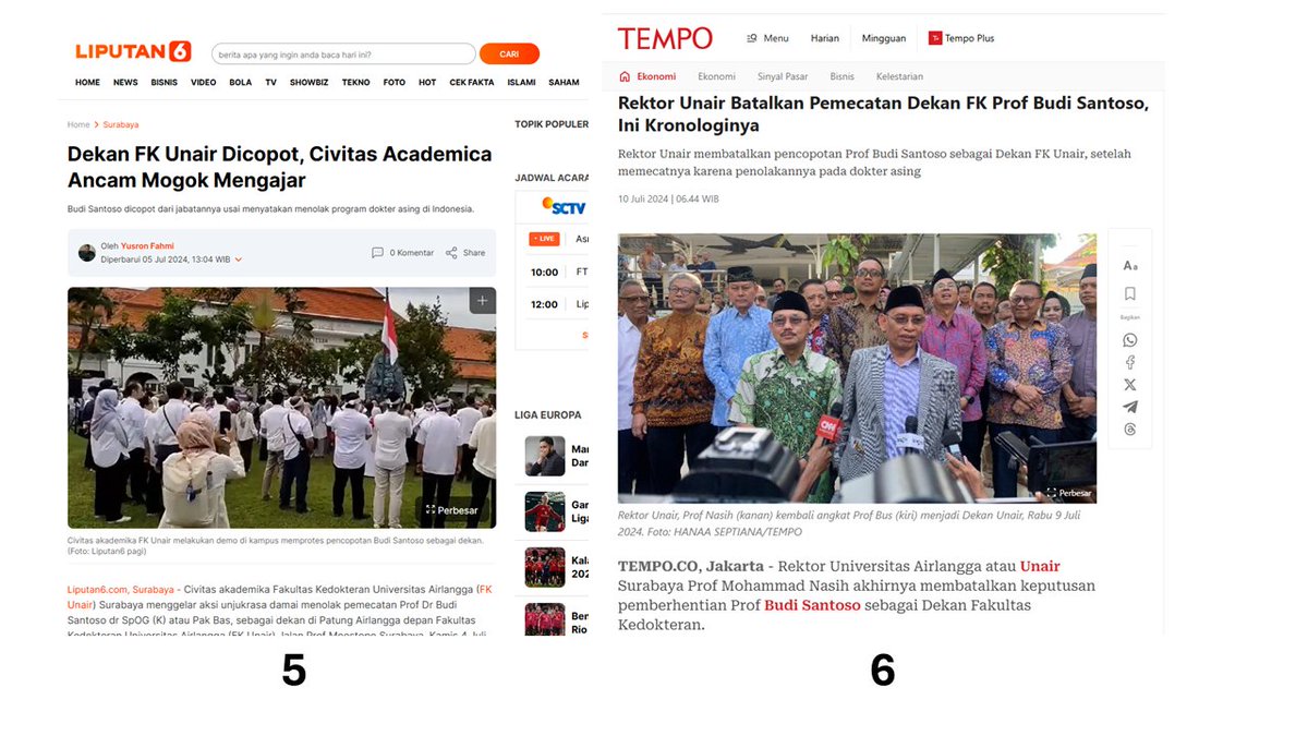 Budi vs Budi

1) 21 Mei 2024, Awal Mula

Menteri Kesehatan, Budi Gunadi Sadikin, mengatakan akan mendatangkan dokter asing.

Dia menganalogikan mendatangkan dokter asing seperti pemain naturalisasi di Timnas Indonesia.

"Untungnya orang Indonesia tidak ada yang melarang pelatih