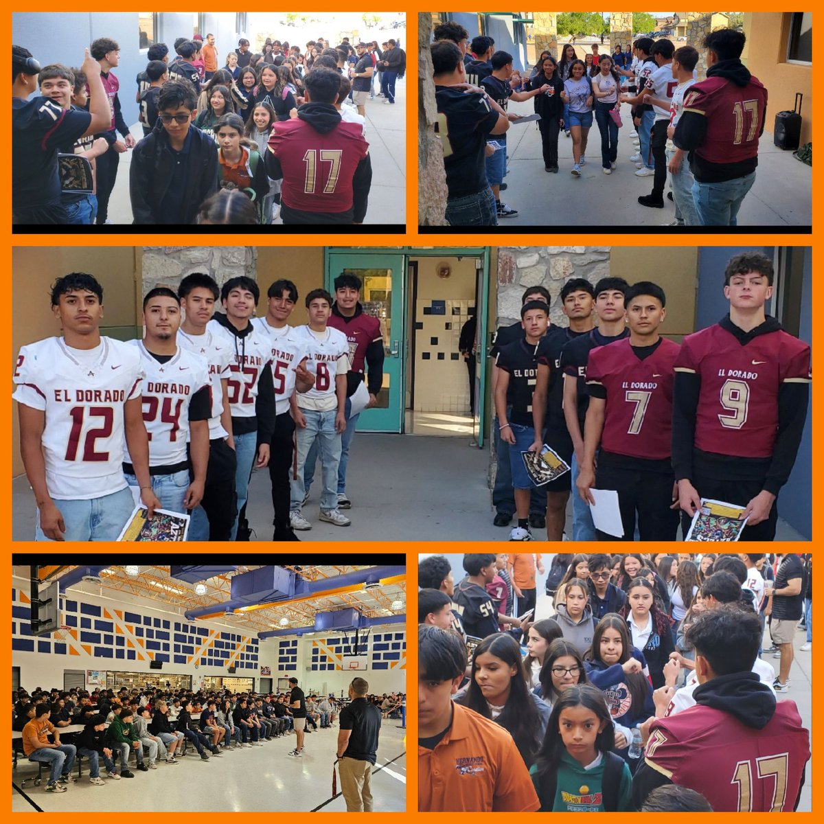 Raul Nava Jr. (@rnava_hms) on Twitter photo Aztecs stopped by to greet and motivate our Cavaliers and future Aztecs. One tribe! Go Aztecs! #TeamSISD #ALLIN <a href="/Coach1Martinez/">Frank Martinez</a> <a href="/HERNANDO_MS/">Dr. Jesse A. Sepulveda</a> Aztecs stopped by to greet and motivate our Cavaliers and future Aztecs. One tribe! Go Aztecs! #TeamSISD #ALLIN <a href="/Coach1Martinez/">Frank Martinez</a> <a href="/HERNANDO_MS/">Dr. Jesse A. Sepulveda</a>
