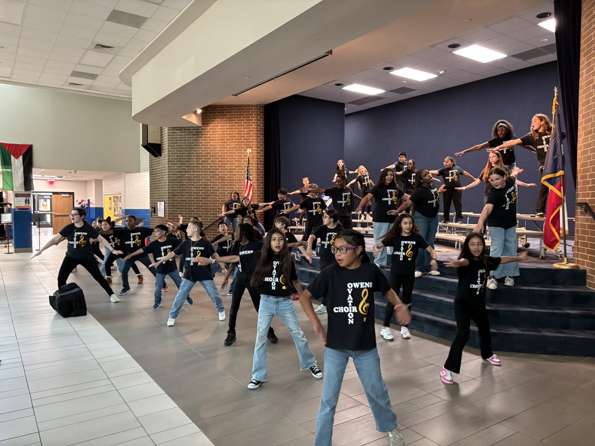 ♥️🐰 Bravo! 👏🏼👏🏼👏🏼 Our Ovation Concert was amazing! Thanks to our wonderful music teacher Ms. Parkin and to our volunteers Ms. Cornejo and Ms. Stevens. #OwensPRIDE #CFISDSpirit 

<a href="/CyFairISD/">Cypress-Fairbanks ISD</a>