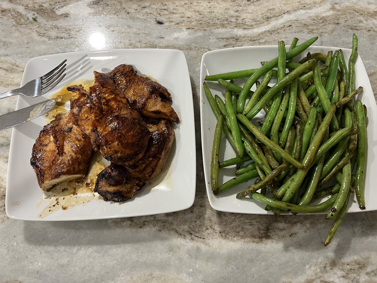 Cooking for my roommate because she works really hard