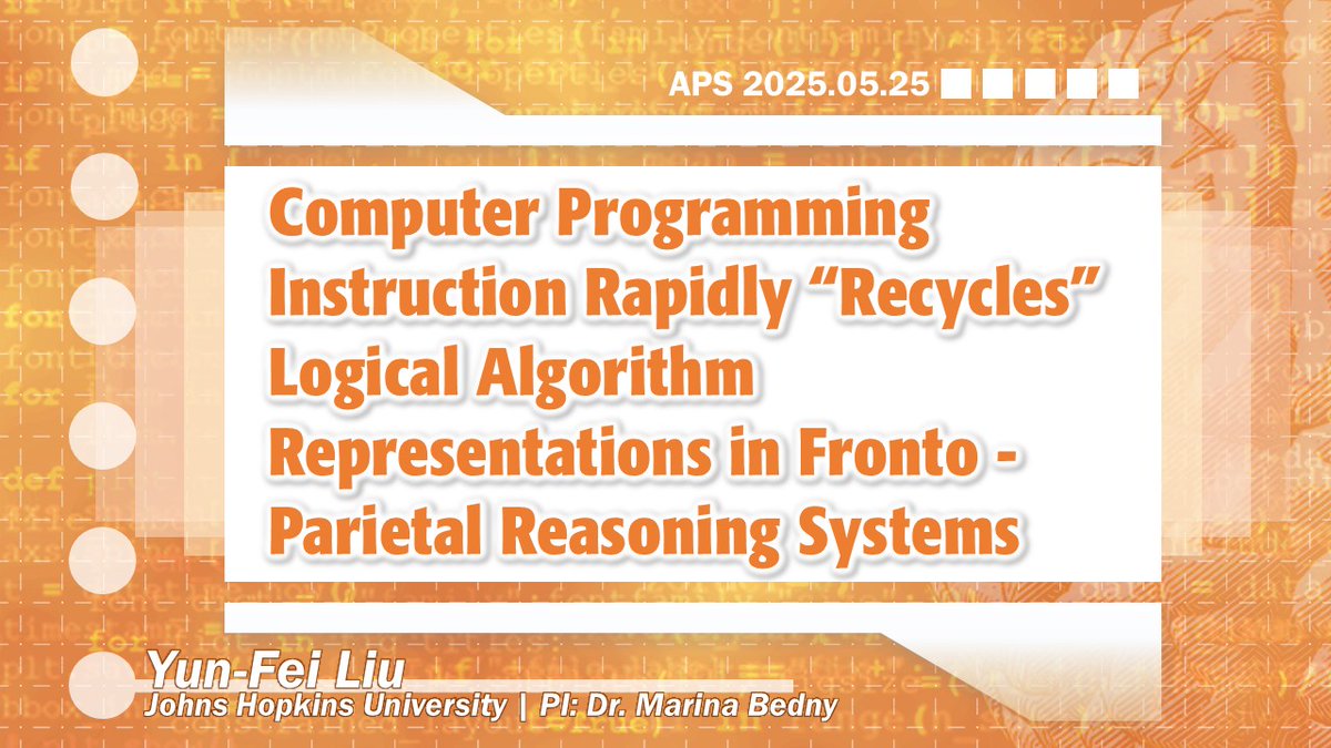 This Sunday (5/25) 10:30am, I'll talk about my work at APS in DC. I'll also present it as a poster between 9-10am on the same day. I will be at APS from 5/23 afternoon - 5/25 noon. Does anyone want to meet?
#APS25DC