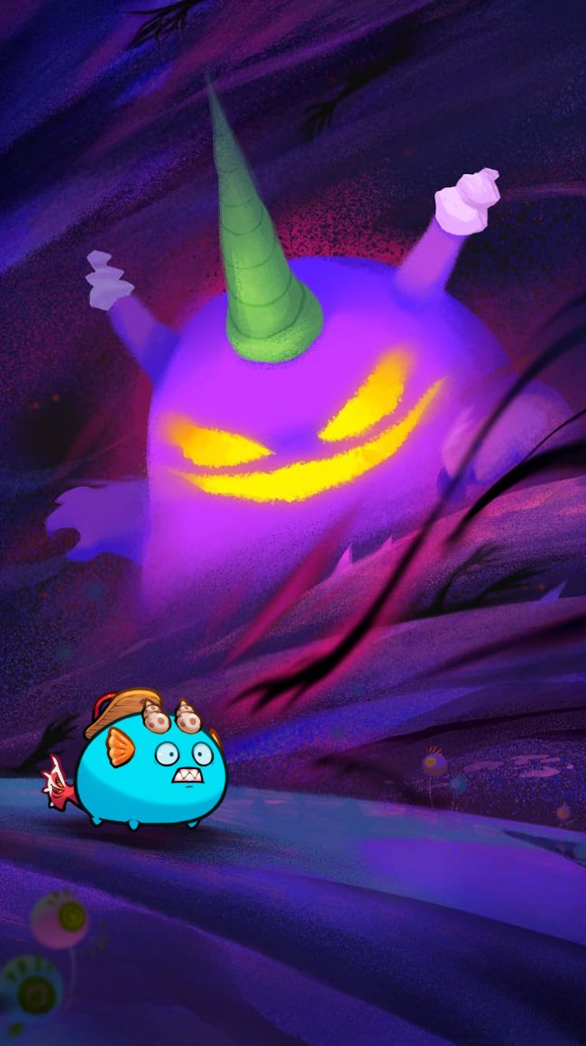 BabuCruz's tweet photo. Taking the Nightmare to spook this event lol. #NightmareSnap @AxieInfinity https://t.co/Mw09dsC16p